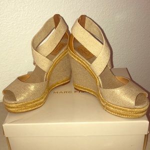 Tory Burch Platform Wedges- Authentic